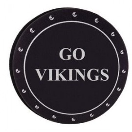 14" Round Shield with Handle with Logo  14" Round Shield with Handle with Logo