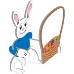 Personalized Easter Rabbit Puzzle