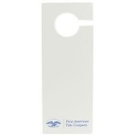 Personalized Rectangle Foam Door Hanger - 1/4" Thick