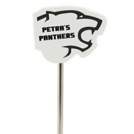 Logo Branded Foam Antenna Topper - Panther