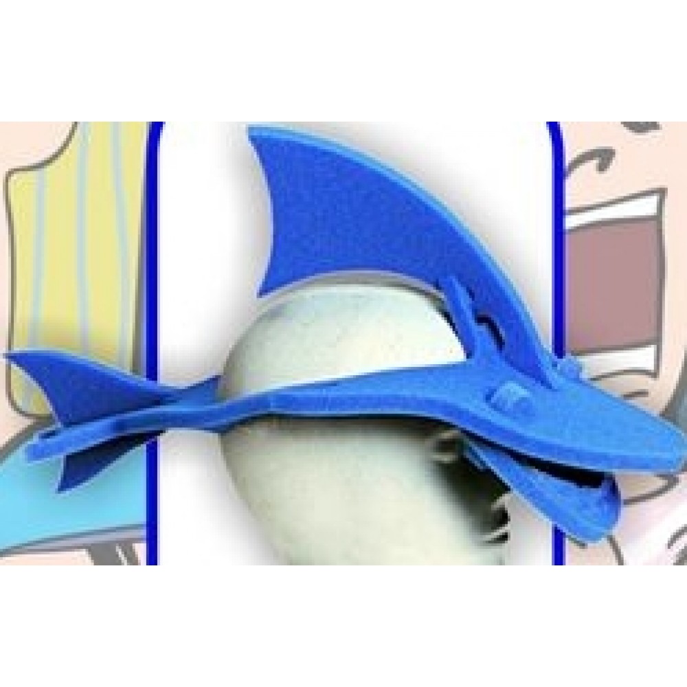 Foam Shark Hat with Logo