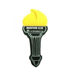 Foam 2-Tone Torch Spirit Waver with Logo