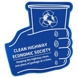 Cup In Hand Mitt with Logo  Cup In Hand Mitt with Logo