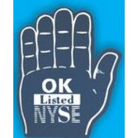 Closed High-Five Hand Foam Hand Mitt (17") with Logo