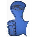 Logo Branded Big Thumb Hand Foam Hand Mitt (24")