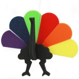 Peacock on a Leash with Logo  Peacock on a Leash with Logo