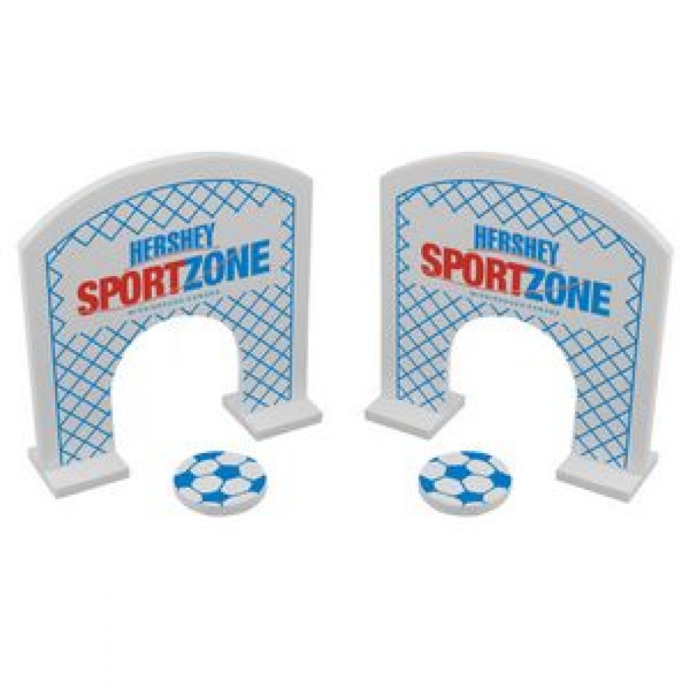 Logo Branded Soccer Sports Game (2 Nets) Logo Branded Soccer Sports Game (2 Nets)