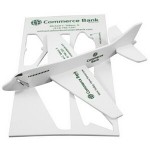 Custom Printed Foam Airplane Puzzle - 9"