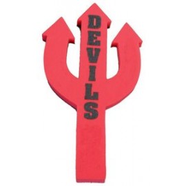 Foam Pitchfork Spirit Waver (18") with Logo