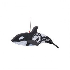 Killer Whale on a Leash with Logo