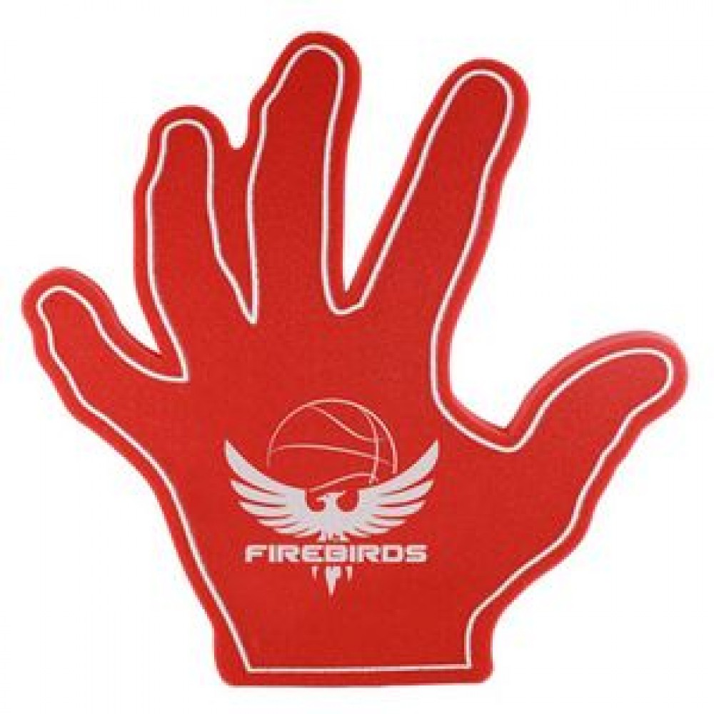 Custom Printed Basketball Foam Hand Mitt Custom Printed Basketball Foam Hand Mitt