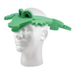 Promotional Alligator with Legs Visor