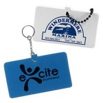 Logo Branded Foam Rectangle Floating Key Tag