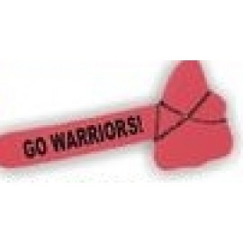 Foam Tomahawk Spirit Waver (5") with Logo  Foam Tomahawk Spirit Waver (5") with Logo