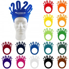 New Year's Eve Pullover Visor with Logo  New Year
