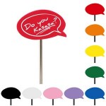 Logo Branded Foam Antenna Topper - Speech Bubble