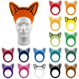 Animal Ears Pullover Visor with Logo  Animal Ears Pullover Visor with Logo