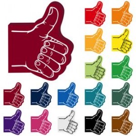 Logo Branded Giant Thumbs Up Hand  Logo Branded Giant Thumbs Up Hand