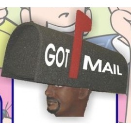 Logo Branded Foam Mailbox Hat