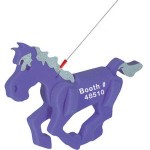 Personalized Horse on a leash