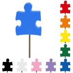 Promotional Foam Antenna Topper - Puzzle Piece