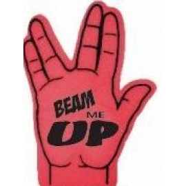 Trek Hand Sign Foam Hand Mitt (16.5") with Logo