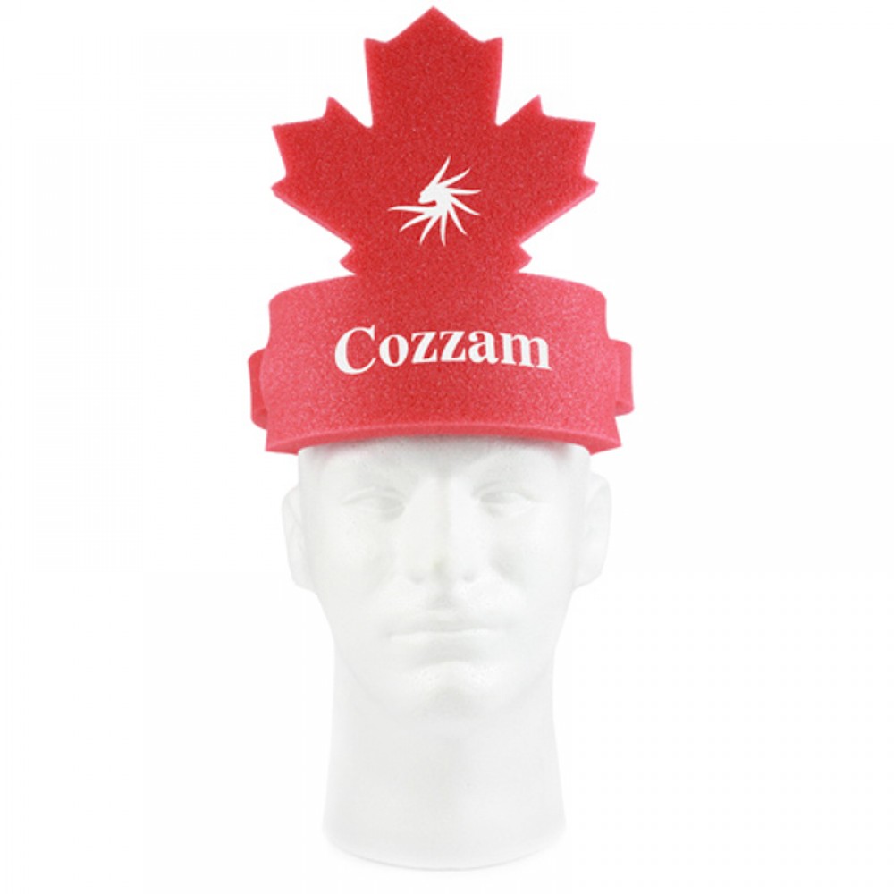 Personalized Maple Leaf Band Hat Personalized Maple Leaf Band Hat