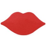 Foam Lips Cheering Mitt with Logo