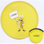 Personalized Foldable Flying Disc With Pouch