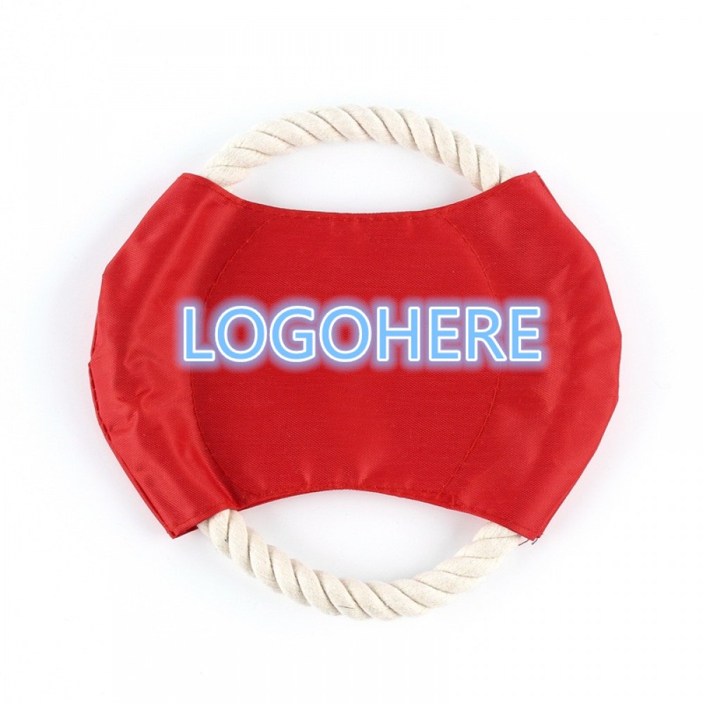 Dog Rope Throwing Toys with Logo