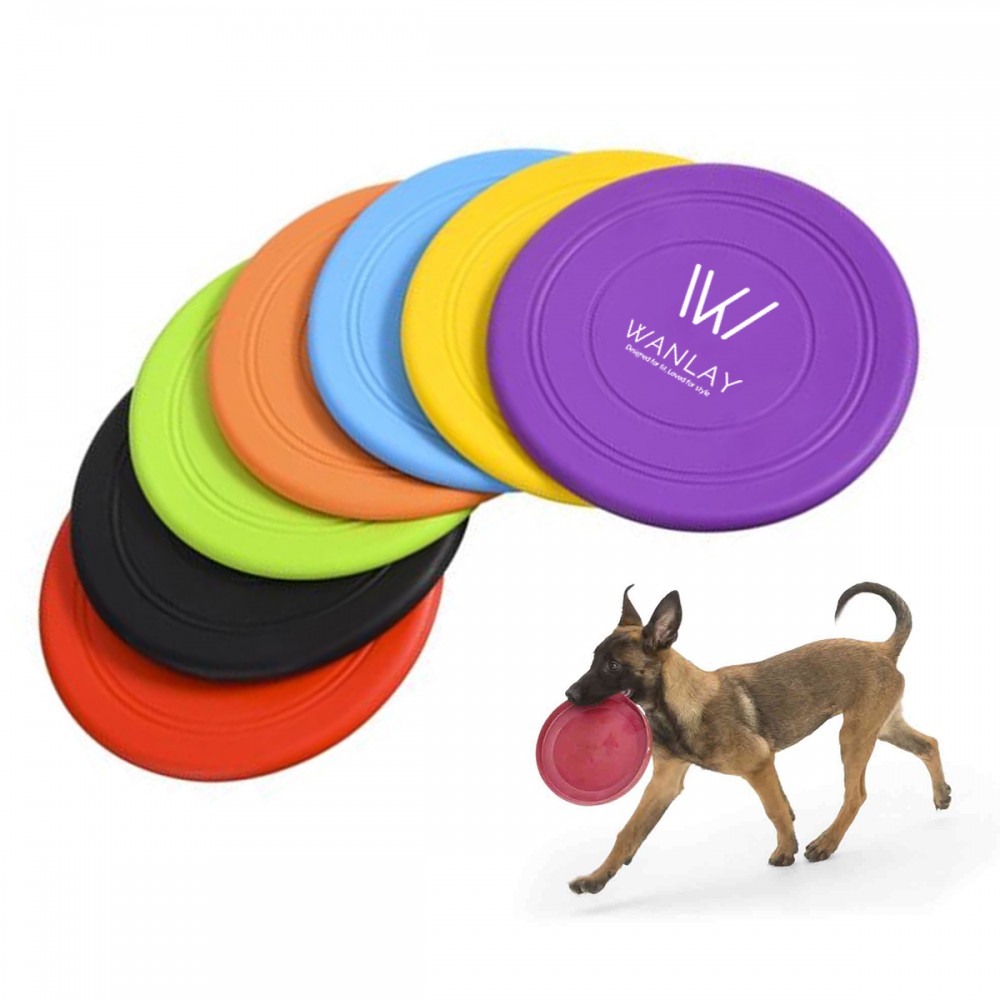 Flying Disc Dog Toy with Logo