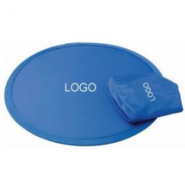 Custom Polyester Custom Design Folding Flying Disc W/ Pouch