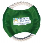 Rope Flying Disc - (Full Color Imprint) with Logo