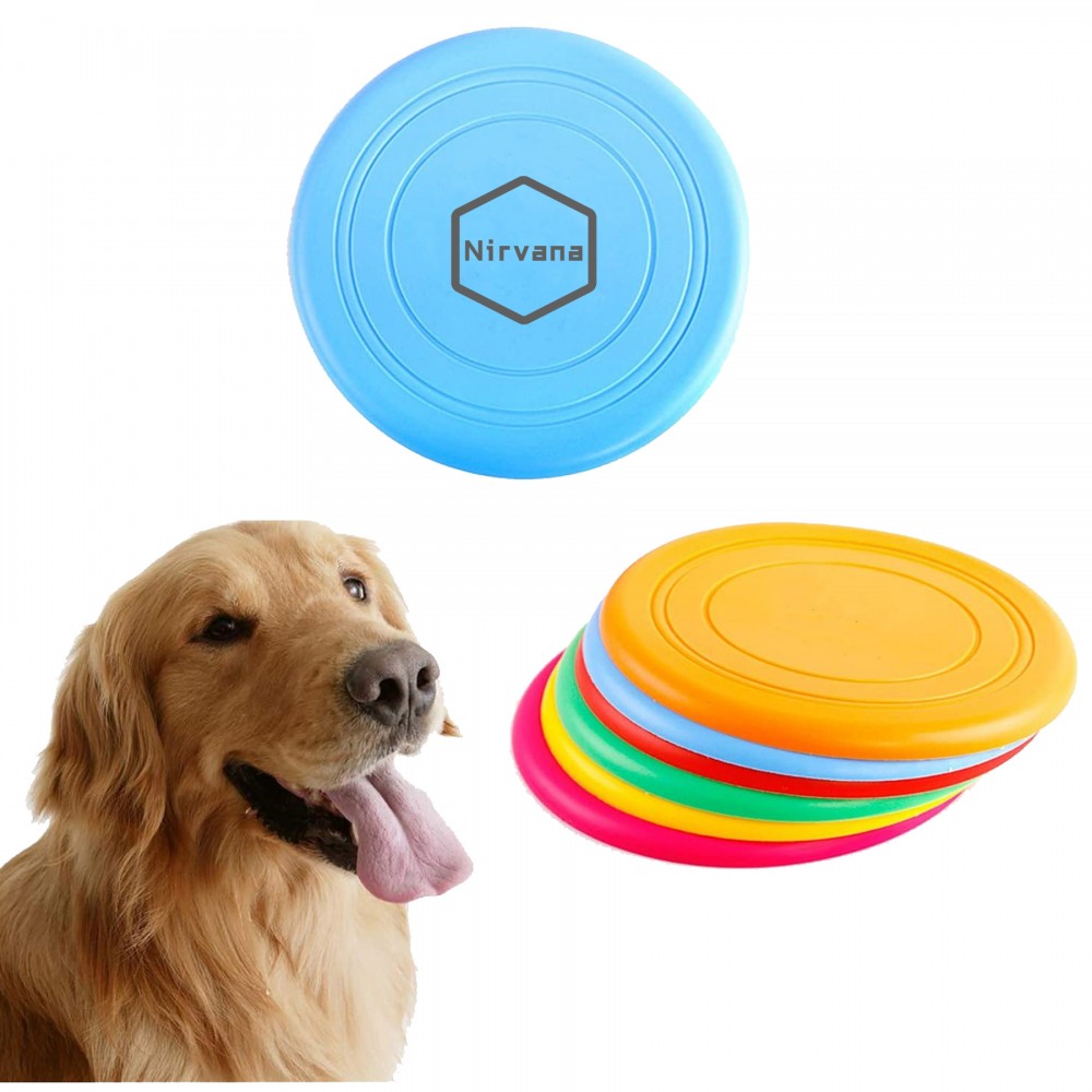 Soft Silicone Frisbee with Logo