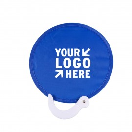 Personalized Portable Collapsible Hand-Held Nylon Fan