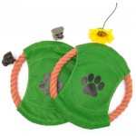 Pet Flying Cotton Rope Toy With custom logo with Logo