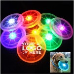 LED Flashing Pet Flying Disc with Logo