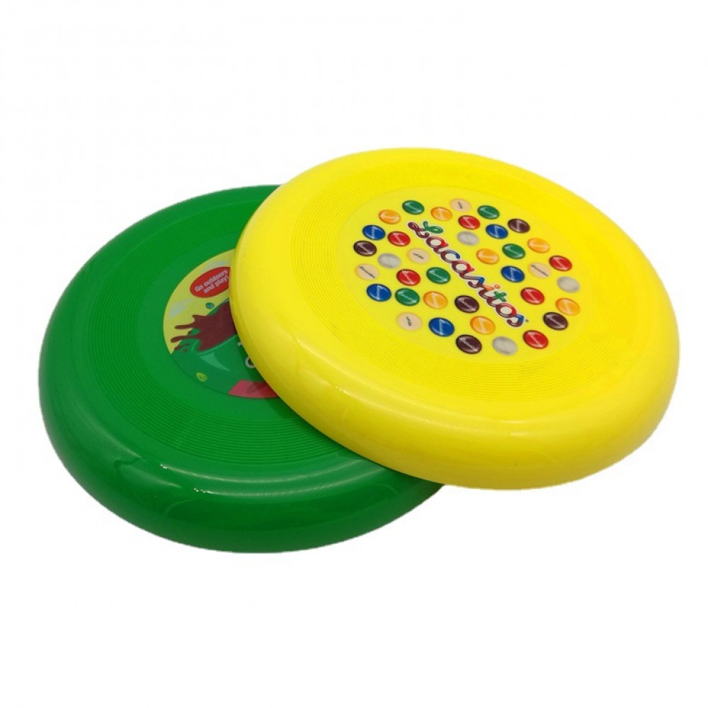 9'' Dog Flying Disc with Logo