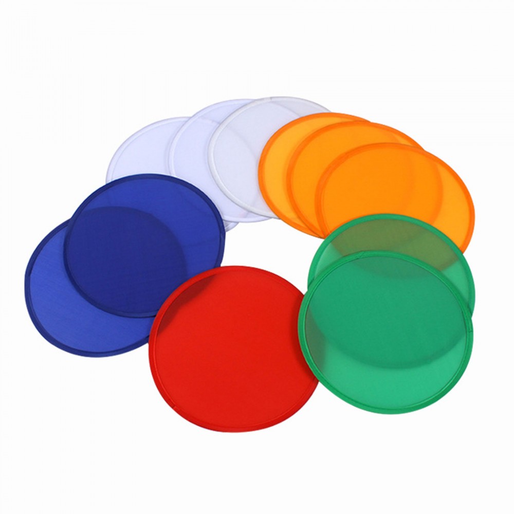 Polyester Disc Flyer With Case with Logo