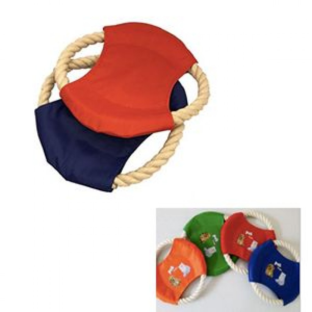 Rope Flying Disc with Logo