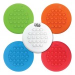 Push Pop Stress Reliever Flying Disc with Logo