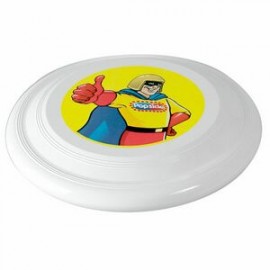 White 9" Flyer With Full Color Imprint with Logo