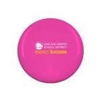 Customized 10" Hard Plastic Disc Pink PMS 806C- Full Color Logo Flying Discs