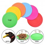 Customized Pet Silicone Frisbee