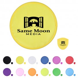 Logo Branded Folding Flying Disc With Pouch