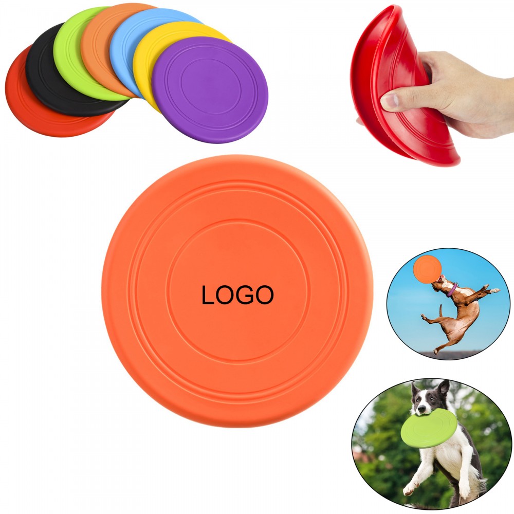 Pet Interactive Flying Disc Toys with Logo
