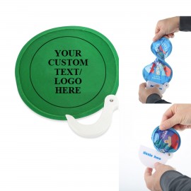 Fold Up Handle Fan with Logo  Fold Up Handle Fan with Logo