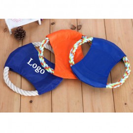 Customized Dog Cotton Rope Flying Disc  Customized Dog Cotton Rope Flying Disc