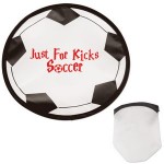 Logo Branded Soccer Ball Flexible Flyer