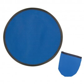 Folding Polyester Flying Disc w/Package with Logo